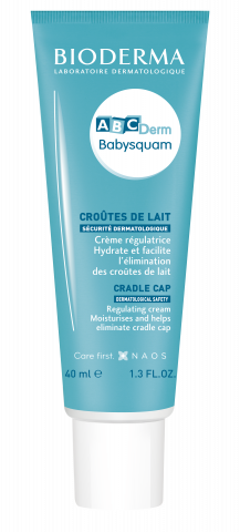 BIODERMA product photo, ABCDerm Babysquam 40ml baby moisturiser, dry skin