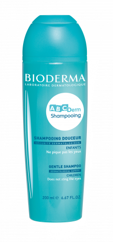 BIODERMA product photo, ABCDerm Shampooing 200ml baby skincare, shampoo