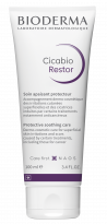 BIODERMA product photo, Cicabio Restor T100ml, protective soothing care for weakened skin by cancer treatments