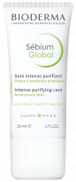 BIODERMA product photo, Sebium Global 30ml, skincare for acne prone skin